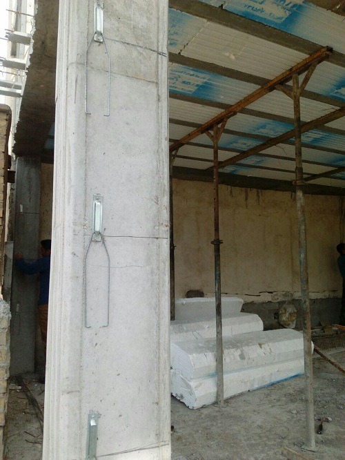گیره میلگرد بستر آهن بان